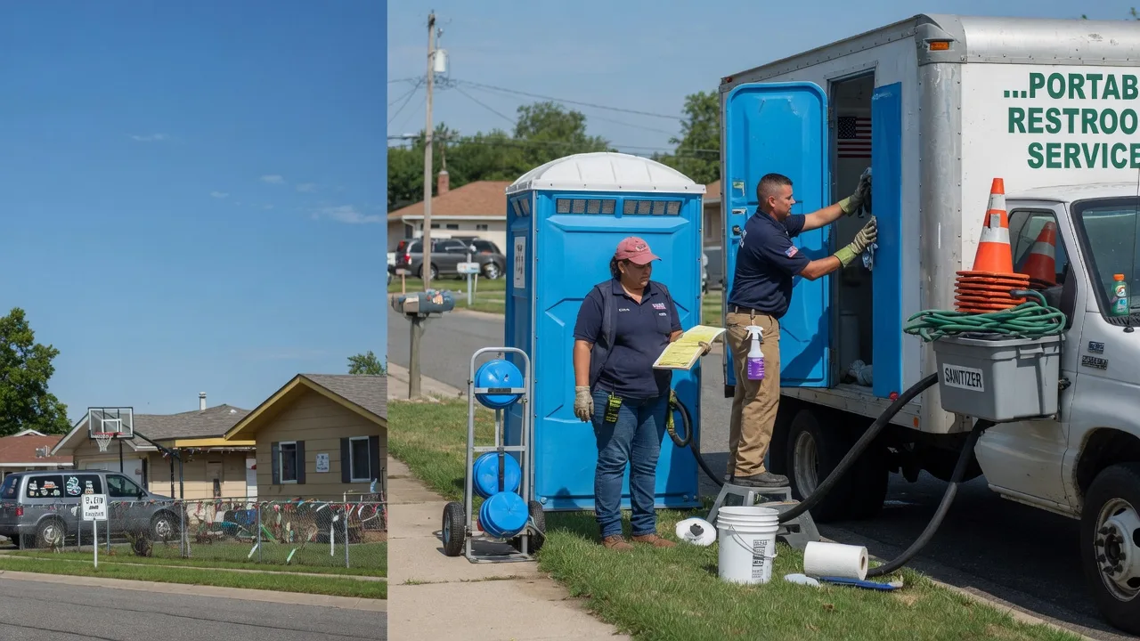 Portable Toilet Rental in Robinson, IL near me